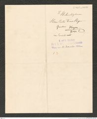 k.k. naturhistorisches Hofmuseum, Intendanzakten 1885-1896 (Hauer), Aktenzahl Z.729.a/1890, Seite 4